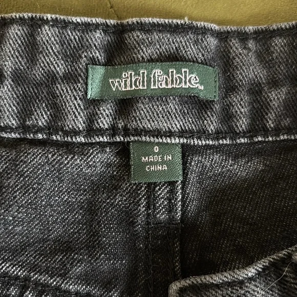 Wild Fable Black/Grey Shorts - Picture 3 of 3